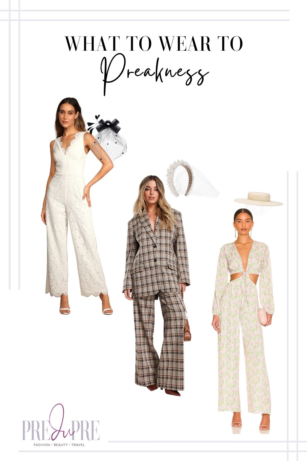 pantsuits and jumpsuits for a horserace