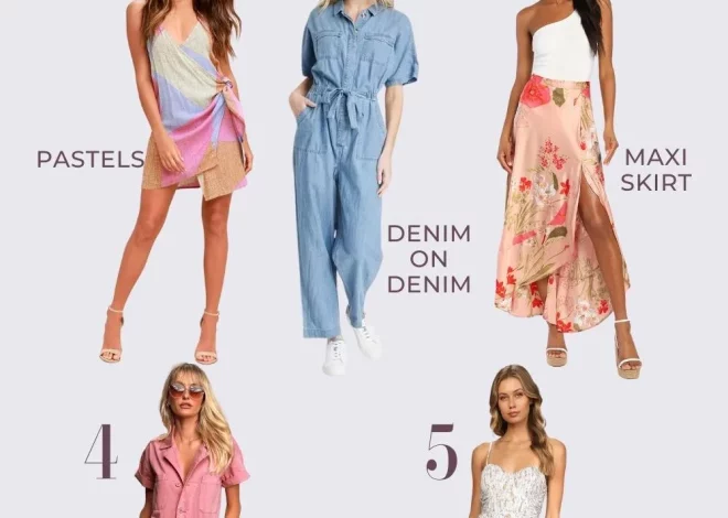 5 Spring Outfits to Wear