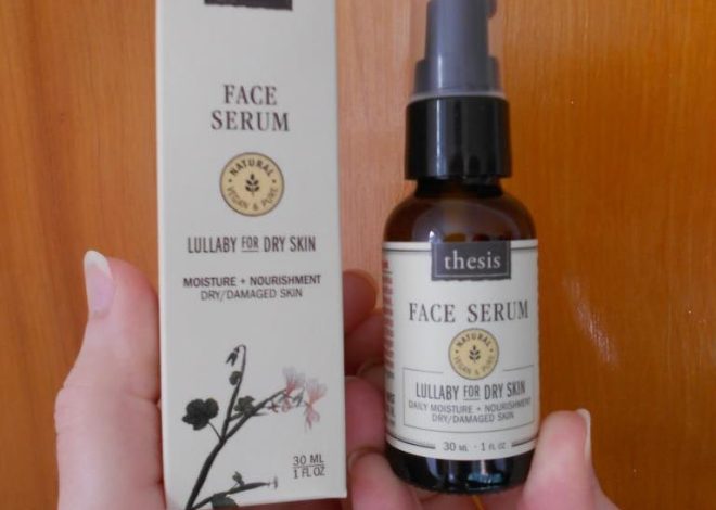 Thesis Beauty Organic Skin Care Serums Review + Giveaway–Ends June 7, 2018
