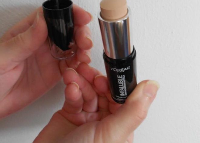 L’Oreal Infallible Shaping Stick Foundation Review