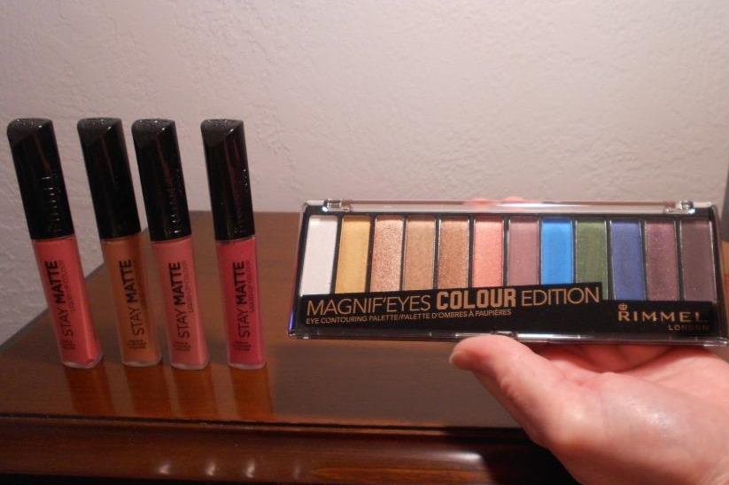 Rimmel Magnif’Eyes Colour Edition Eyeshadow Palette & Stay Matte Liquid Lip Colour Review + Swatches