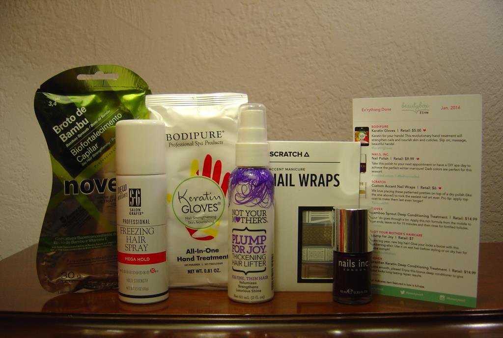 Review: Beauty Box 5 January 2016