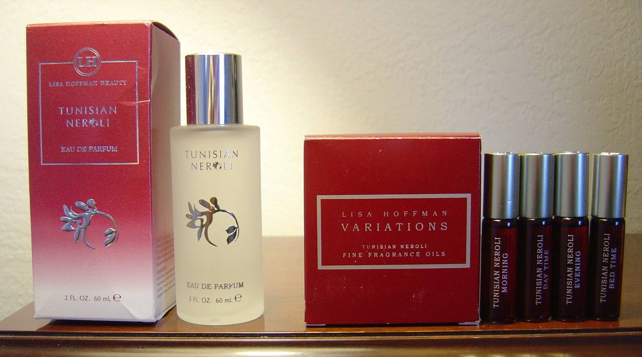 Lisa Hoffman Beauty’s Tunisian Neroli Eau de Parfum Spray and Variations Fine Fragrance Oils Review