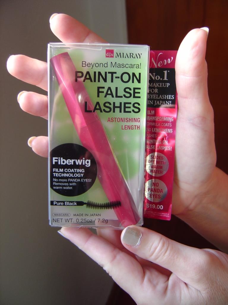 d.j.v. MIARAY Fiberwig Paint-On False Lashes Mascara Review + ($95) Giveaway (5 Winners)!–Ends November 6, 2015