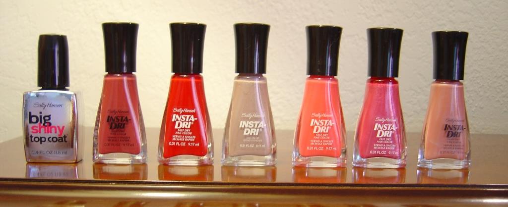 Review + Swatches–Sally Hansen Insta-Dri Nail Polishes Shades As Hot As the Summer Season!