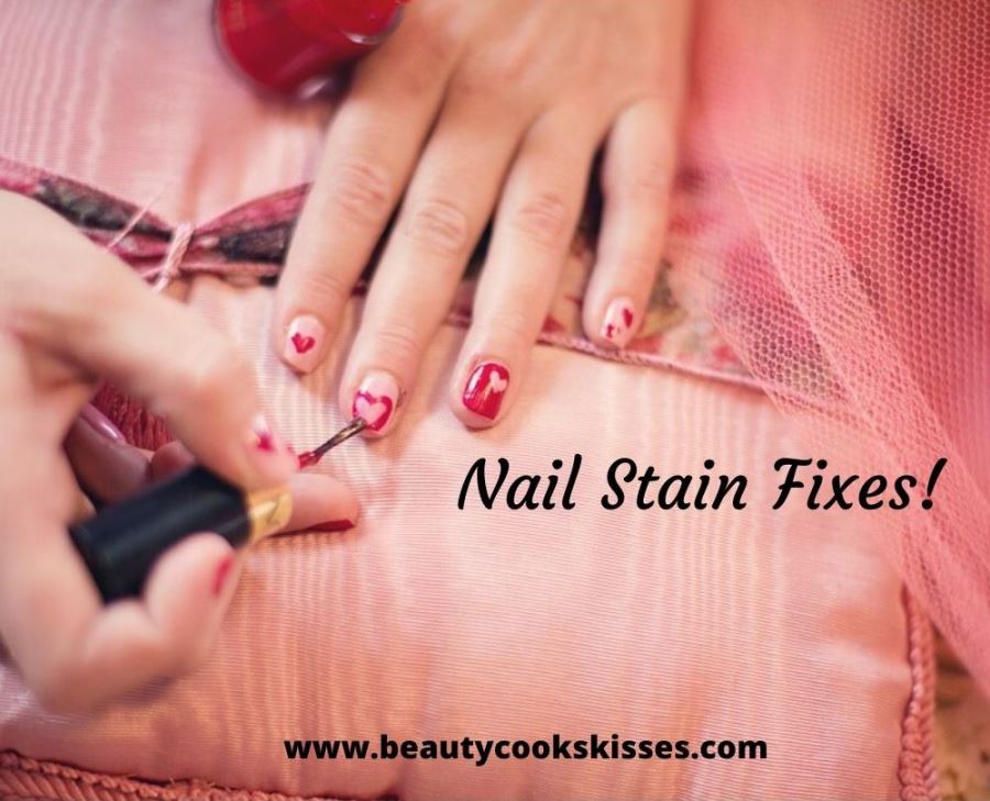 How to Fix Polish Stained Nails
